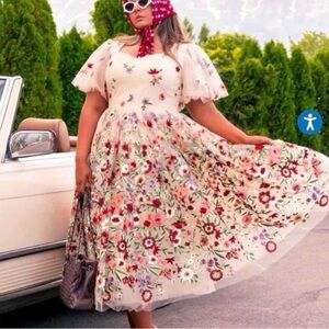 JessaKae Floral Midi Dress